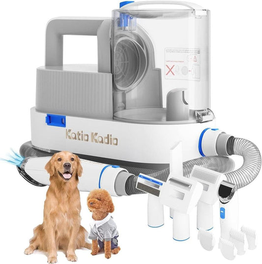 JMT-146058 5-in-1 Dog Grooming Kit with Vacuum Suction and Low Noise Technology for Small to Medium Pets