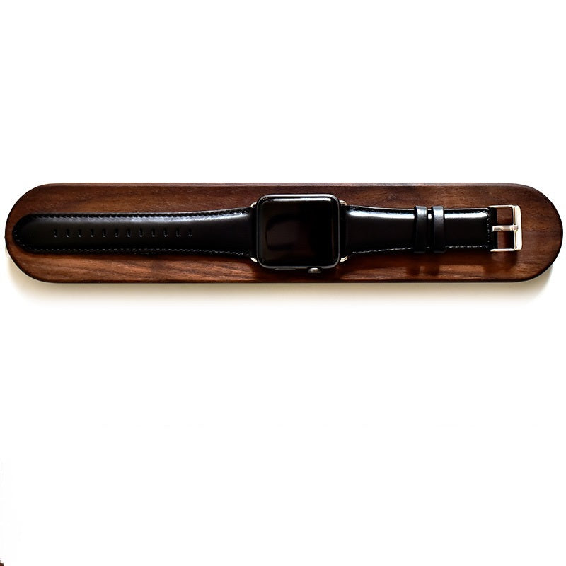 JMT-146506 Magnetic Charging Base for lWatch - Round and Long Designs in Walnut or Beech
