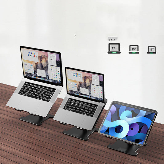 JMT-146826 Portable Foldable Aluminum Alloy Laptop Radiator Bracket - Lightweight Design, Ideal for General Use