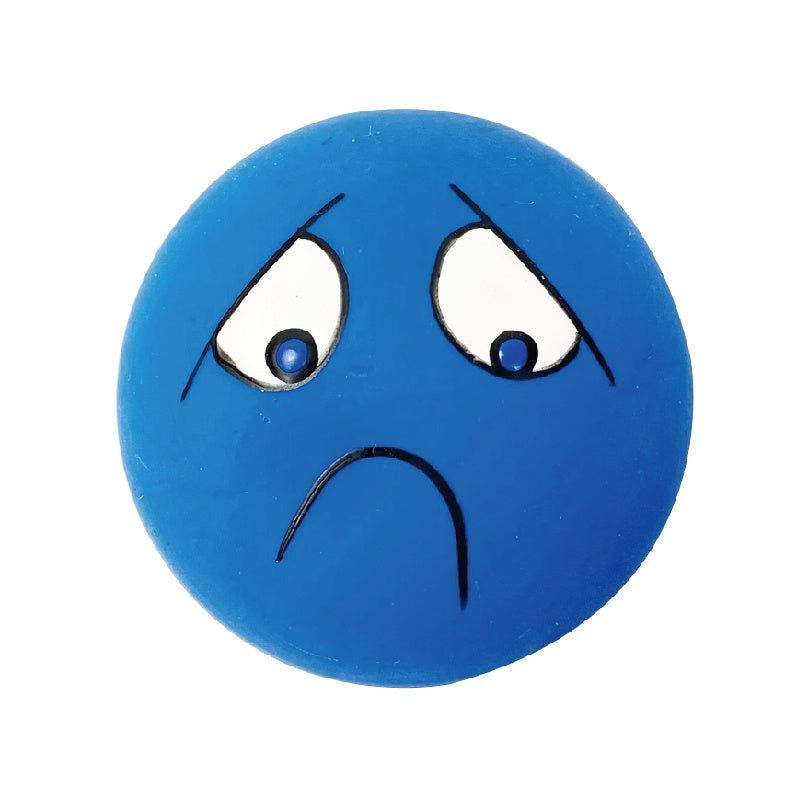 JMT-146954 Round Latex Dog Voice Toy in Vibrant Colors for Interactive Playtime