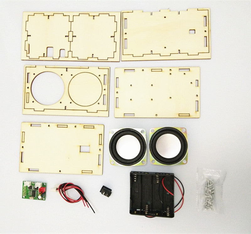JMT-147146 DIY Bluetooth Speaker Kit for Self-Assembly with Clear Instructions and Stable Performance