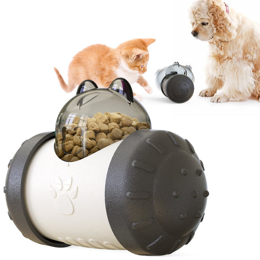 JMT-147274 Interactive Treat Dispensing Dog and Cat Toy - Fun Feeder for Enhanced Play and Slow Eating