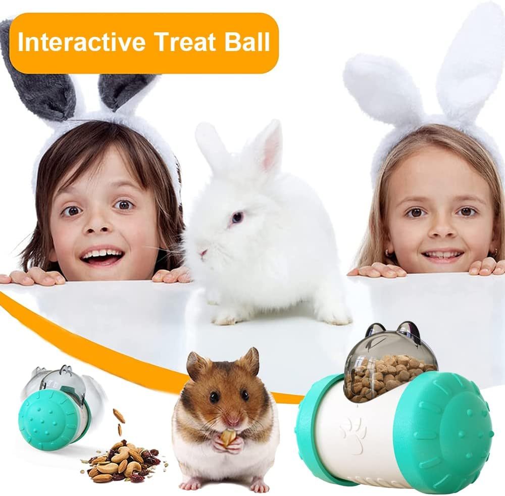 JMT-147274 Interactive Treat Dispensing Dog and Cat Toy - Fun Feeder for Enhanced Play and Slow Eating