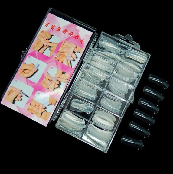 JMT-147274 Poly Gel Nail Kit - UV Builder Gel for Enhancement and Extension with Slip Solution - French Style Varnish Set