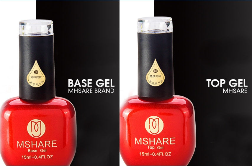 JMT-147274 Poly Gel Nail Kit - UV Builder Gel for Enhancement and Extension with Slip Solution - French Style Varnish Set