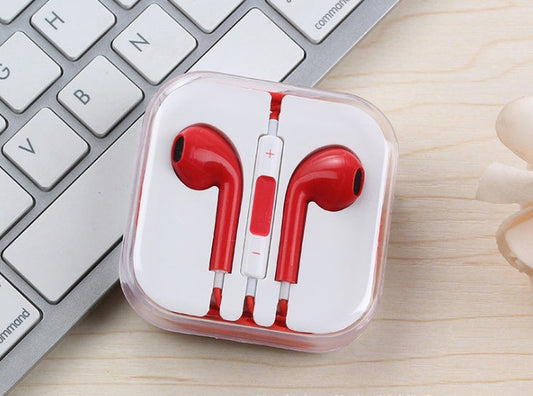 JMT-147466 Dynamic In-Ear Headphones with Wired Control, Universal 3.5mm Connection, 1.2m TPE Cable, Compatible with MP3 and Mobile Devices