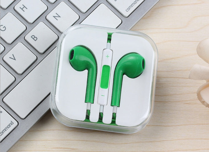 JMT-147466 Dynamic In-Ear Headphones with Wired Control, Universal 3.5mm Connection, 1.2m TPE Cable, Compatible with MP3 and Mobile Devices