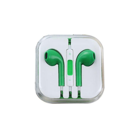 JMT-147466 Dynamic In-Ear Headphones with Wired Control, Universal 3.5mm Connection, 1.2m TPE Cable, Compatible with MP3 and Mobile Devices