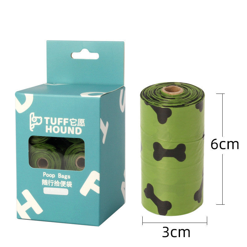 JMT-147466 Integrated Nylon Pet Leash and Collar with Feces Bag Dispenser and Rolls