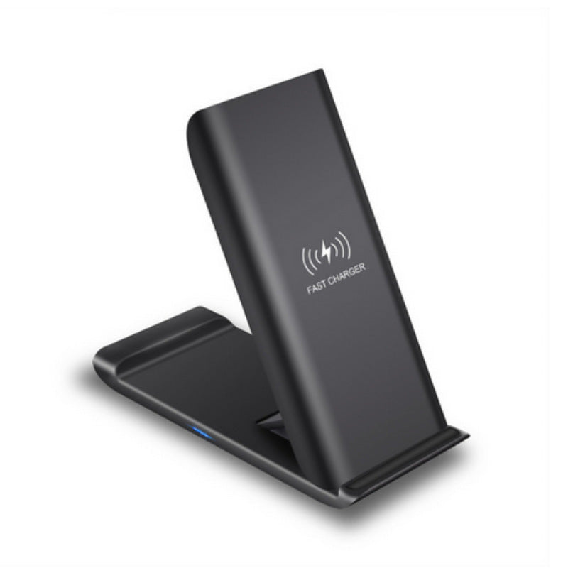 JMT-147658 15W Vertical Folding Wireless Charger with Type-C Interface - Black