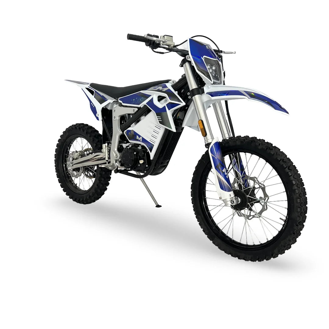 JMT-147722 High-Speed Electric Dirt Bike for Adults, 12000W Off-Road Motorbike, 72V 60Ah Battery , Top Speed 27.9 mph