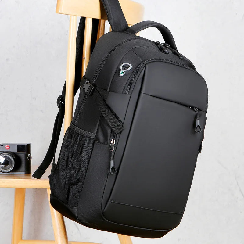JMT-148298 15.6-Inch Waterproof Oxford Polyurethane Backpack for Daily Business and Travel