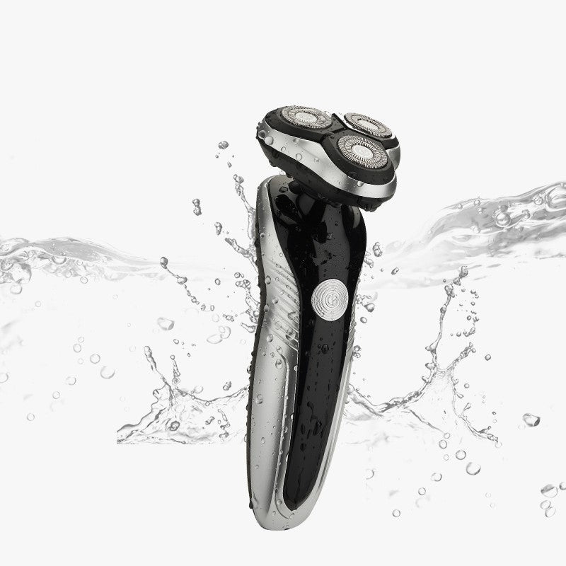 JMT-148362 4D Rechargeable Washable Electric Shaver with Rotating 3 Heads