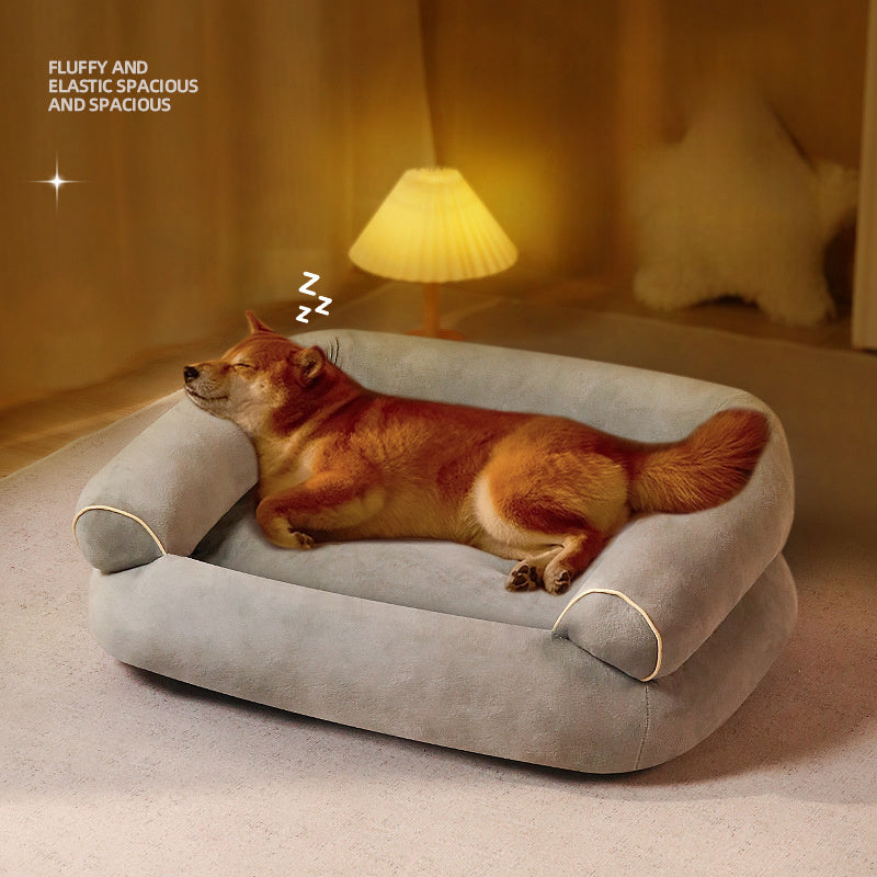 JMT-148426 Cozy Soft Fabric Sofa Bed for Small Pets - Multiple Sizes Available