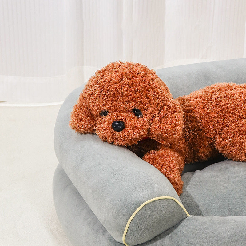 JMT-148426 Cozy Soft Fabric Sofa Bed for Small Pets - Multiple Sizes Available