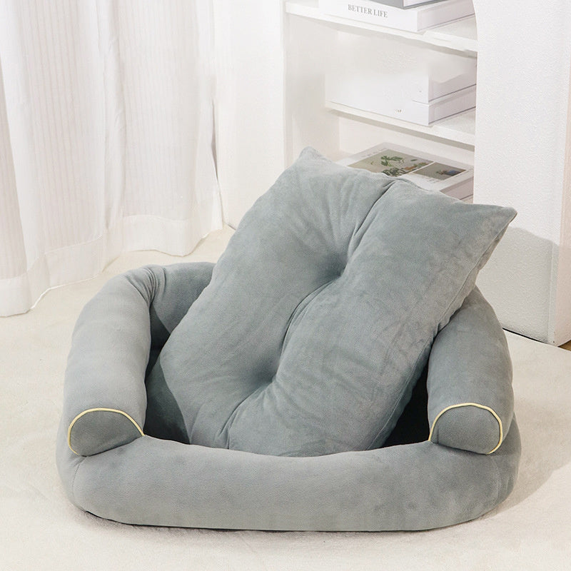 JMT-148426 Cozy Soft Fabric Sofa Bed for Small Pets - Multiple Sizes Available