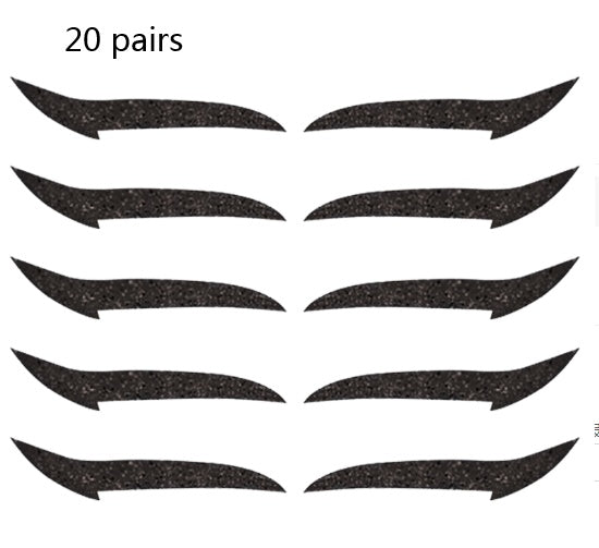 JMT-148554 Reusable Eyeliner Stickers in Multiple Colors – 10 Stickers per Pair, Various Designs Available