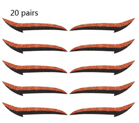 JMT-148554 Reusable Eyeliner Stickers in Multiple Colors – 10 Stickers per Pair, Various Designs Available