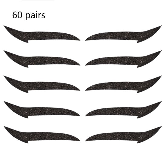 JMT-148554 Reusable Eyeliner Stickers in Multiple Colors – 10 Stickers per Pair, Various Designs Available