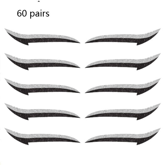 JMT-148554 Reusable Eyeliner Stickers in Multiple Colors – 10 Stickers per Pair, Various Designs Available