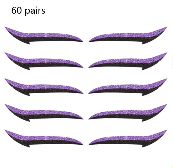 JMT-148554 Reusable Eyeliner Stickers in Multiple Colors – 10 Stickers per Pair, Various Designs Available