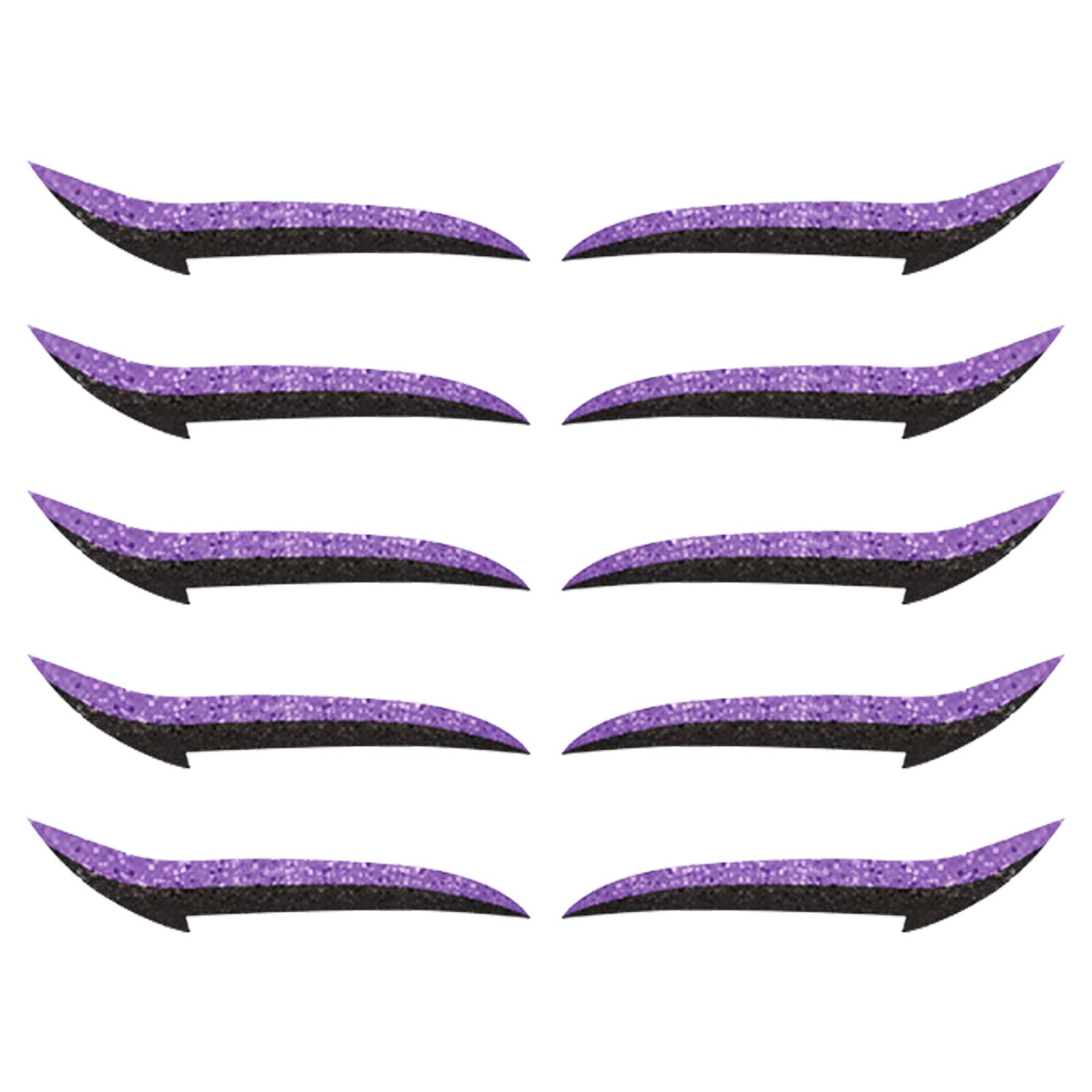 JMT-148554 Reusable Eyeliner Stickers in Multiple Colors – 10 Stickers per Pair, Various Designs Available