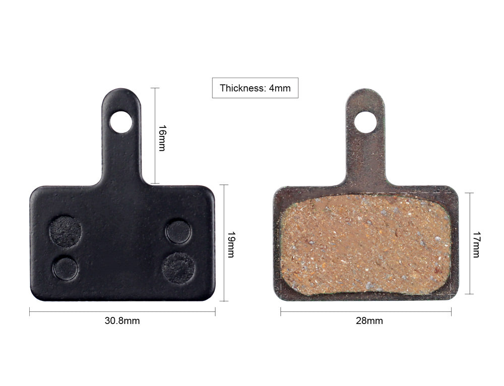 JMT-149194 Mountain Bike Brake Pads for Enhanced Stopping Power and Performance