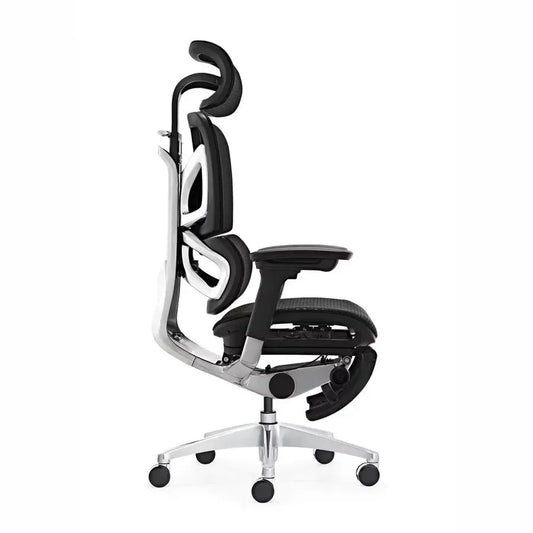 JMT-149578 High Back Mesh Swivel Office Chair with Footrest for Manager and Meeting Use