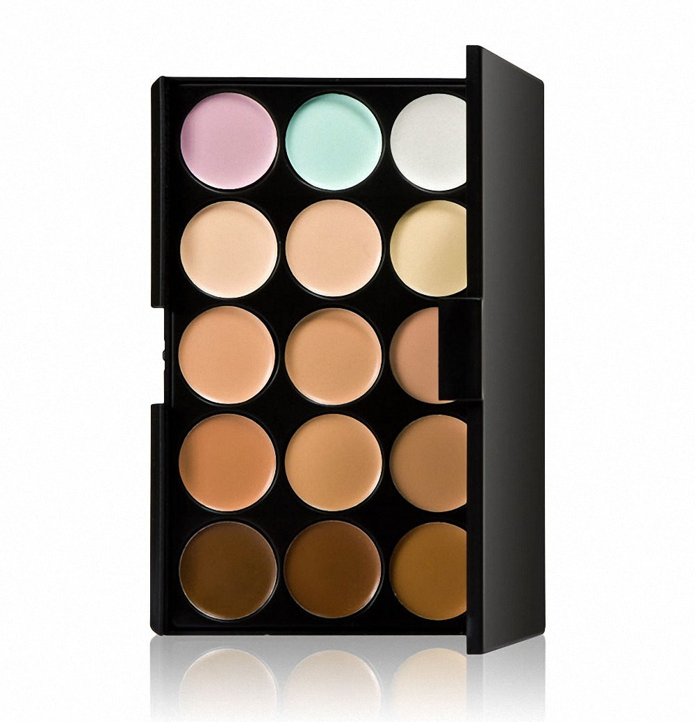JMT-149706 15-Color Concealer Palette for Flawless Makeup Application, 110g