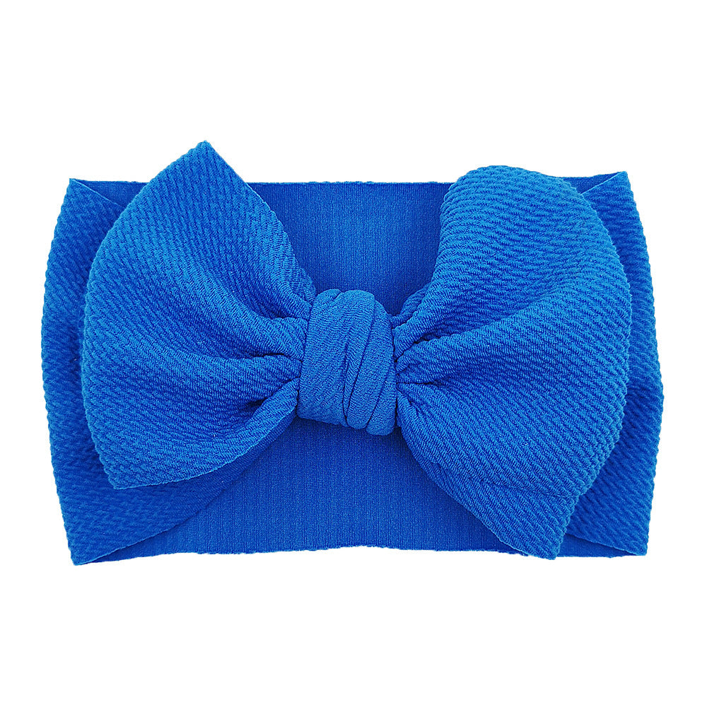 JMT-149962 Plaid Bowknot Headband with Big Butterfly Design