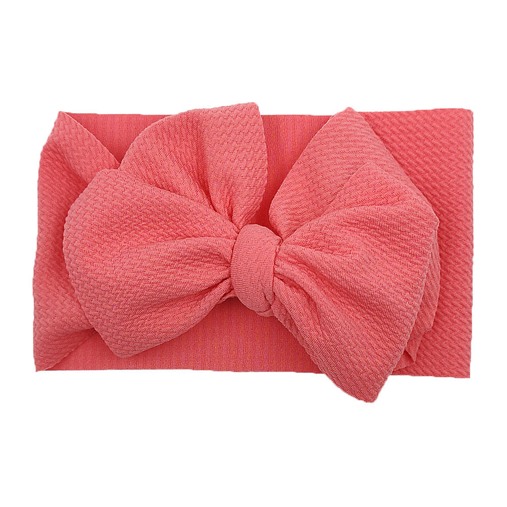 JMT-149962 Plaid Bowknot Headband with Big Butterfly Design