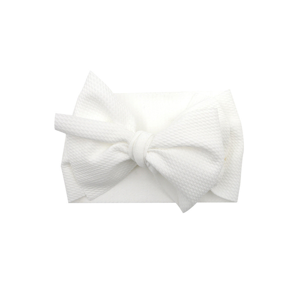 JMT-149962 Plaid Bowknot Headband with Big Butterfly Design