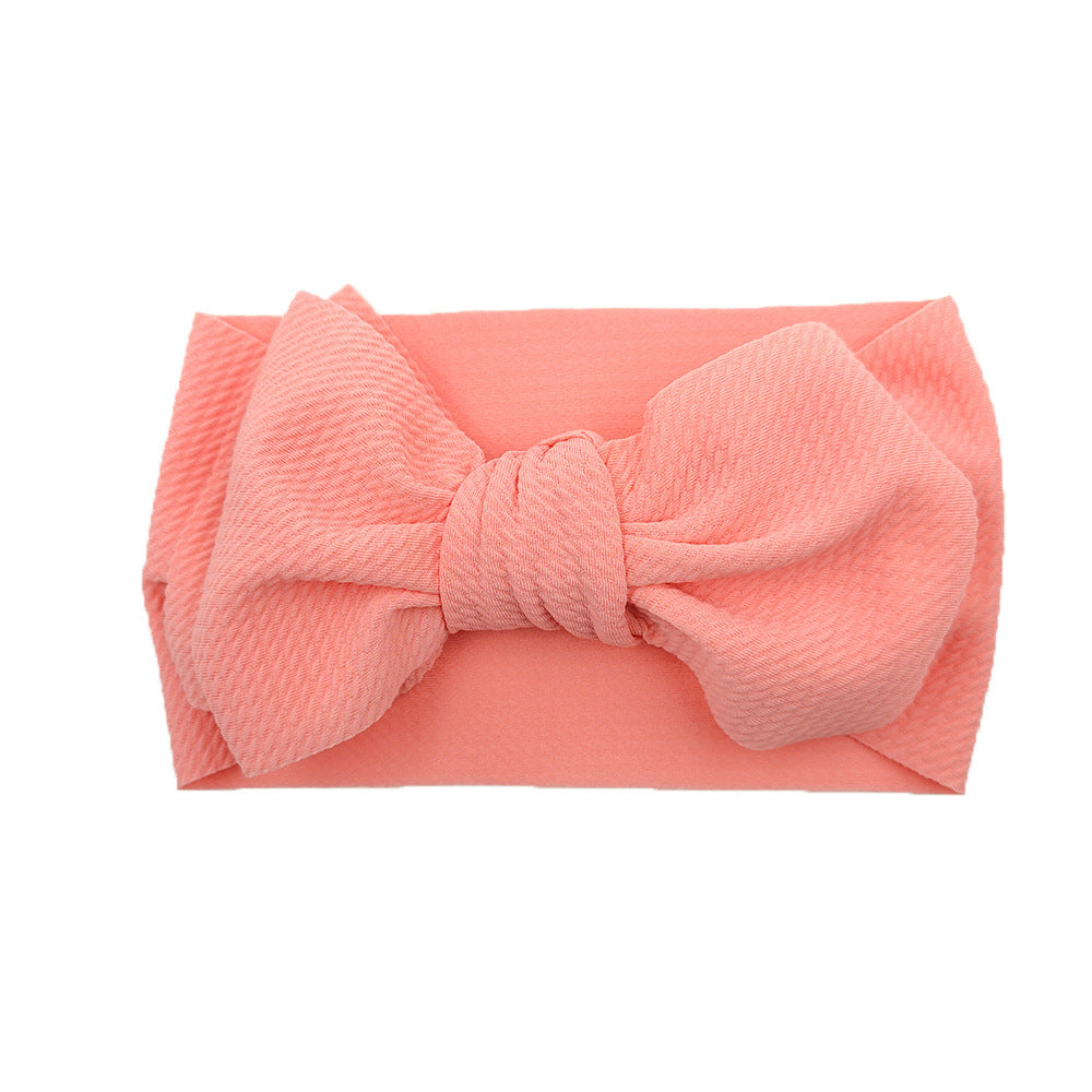 JMT-149962 Plaid Bowknot Headband with Big Butterfly Design