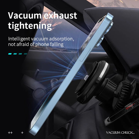 JMT-150090 Universal 10W Wireless Car Phone Holder with 360-Degree Rotation for Air Vent Mount
