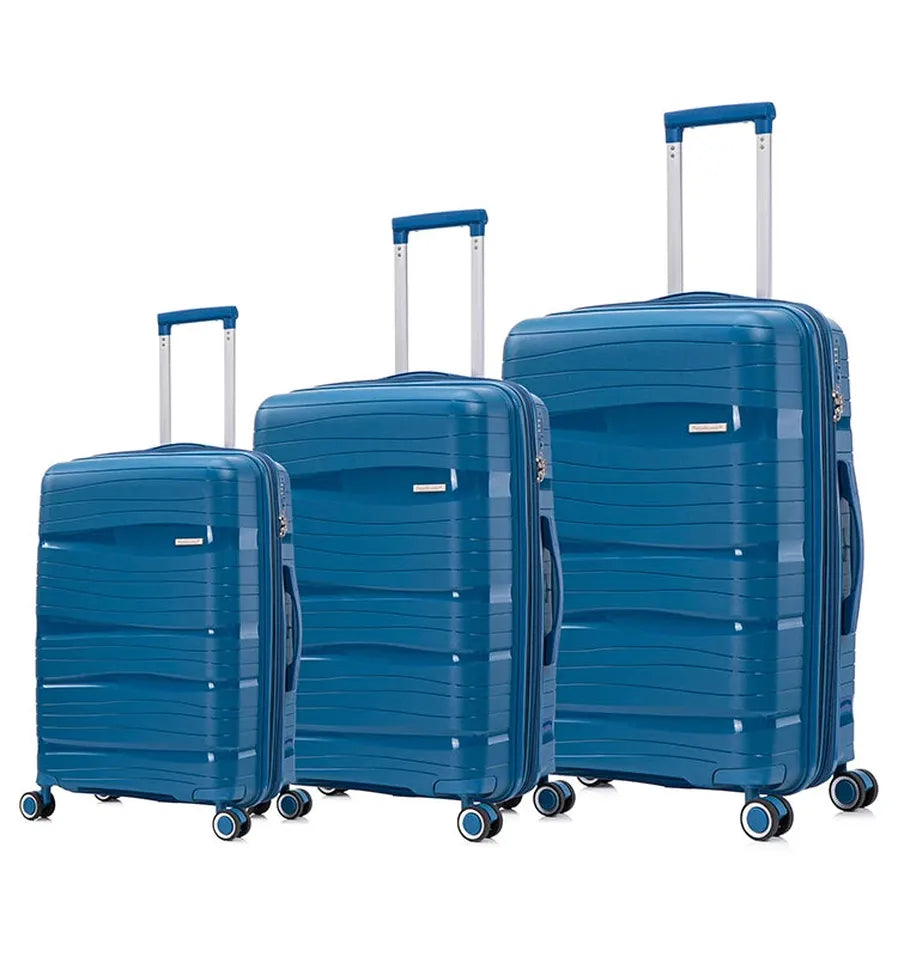 JMT-150154 Minimalist Travel Suitcase Luggage Set - Three Sizes: 20"/24"/28"