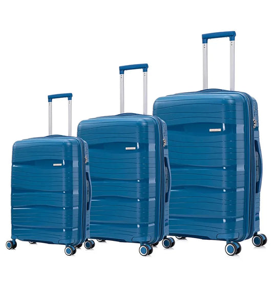 JMT-150154 Minimalist Travel Suitcase Luggage Set - Three Sizes: 20"/24"/28"