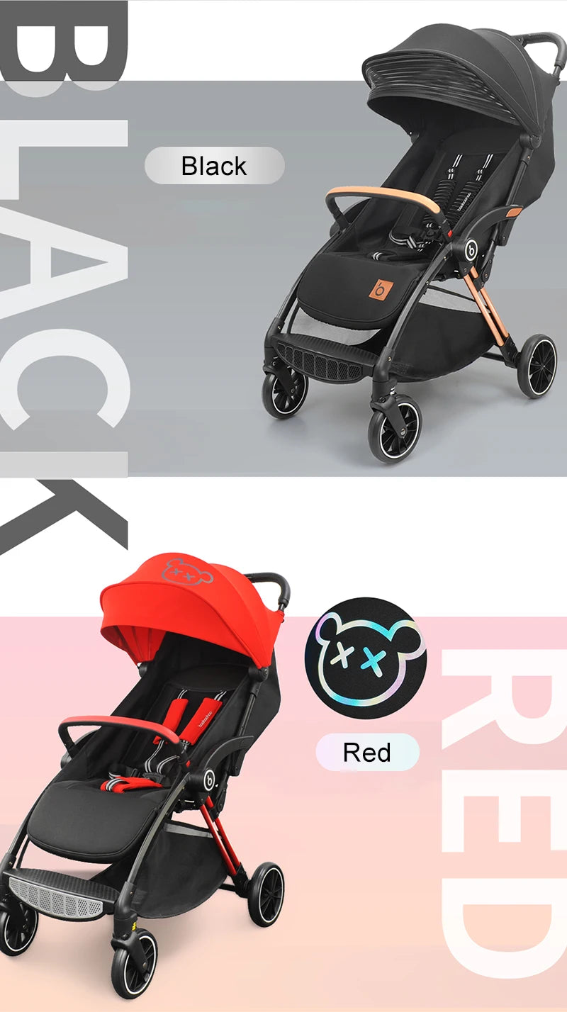 JMT-150282 Compact 2 in 1 Folding Travel Baby Stroller and Walker for Easy Transportation