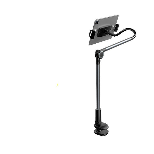 JMT-150282 Long Arm Bedside Phone Stand - Adjustable Lazy Bracket for Desk Use in Space Gray or Silver