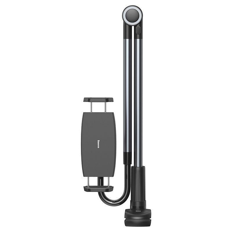 JMT-150282 Long Arm Bedside Phone Stand - Adjustable Lazy Bracket for Desk Use in Space Gray or Silver