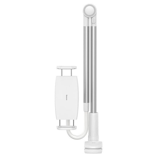 JMT-150282 Long Arm Bedside Phone Stand - Adjustable Lazy Bracket for Desk Use in Space Gray or Silver