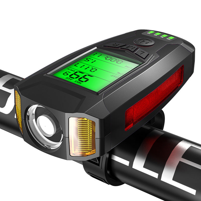 JMT-150346 Wireless Bicycle Headlight with Code Meter
