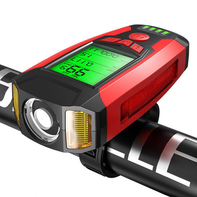 JMT-150346 Wireless Bicycle Headlight with Code Meter