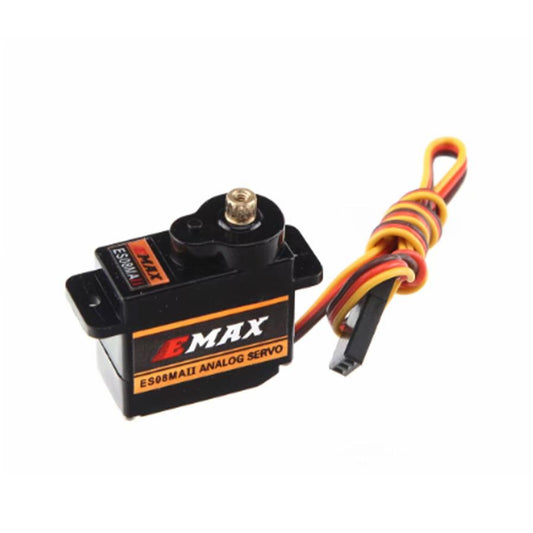 JMT-150730 Miniature Metal Steering Gear ES08MA with Copper and Rubber Teeth, Surface Mount, for Various Applications