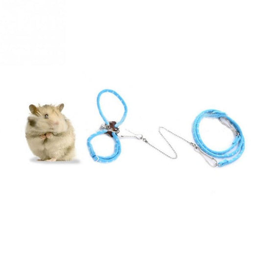 JMT-150922 Adjustable Soft Nylon Hamster Traction Rope with Bell for Comfort and Safety
