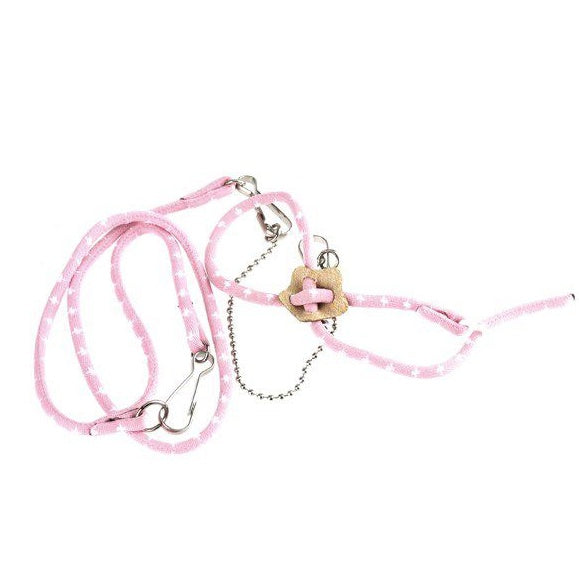 JMT-150922 Adjustable Soft Nylon Hamster Traction Rope with Bell for Comfort and Safety