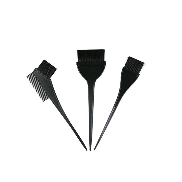 JMT-151562 Three-Piece Hair Dye Application Kit with Brush, Bowl, and Hairpin - Black