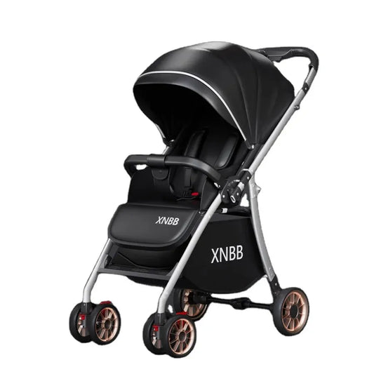 JMT-151754 Foldable Travel Stroller with Bidirectional Push and Adjustable Recline for Infants and Toddlers