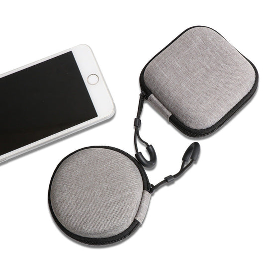 JMT-151754 Headphone Storage Bag for Bluetooth Headset - Oxford Cloth with EVA Protection