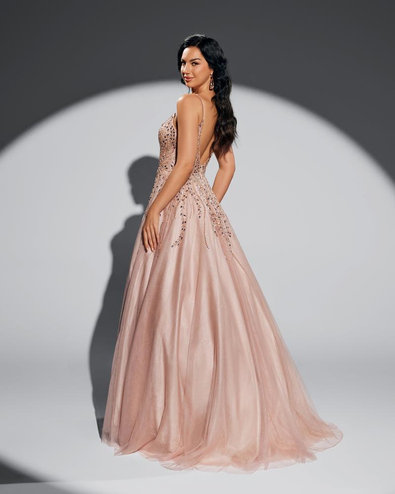 JMT-151818 Elegant Pink Evening Dress for Women - Style SH0061