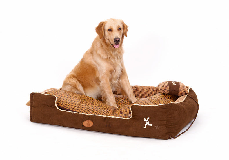 JMT-151882 Removable and Washable Suede Pet Kennel for Comfortable Resting
